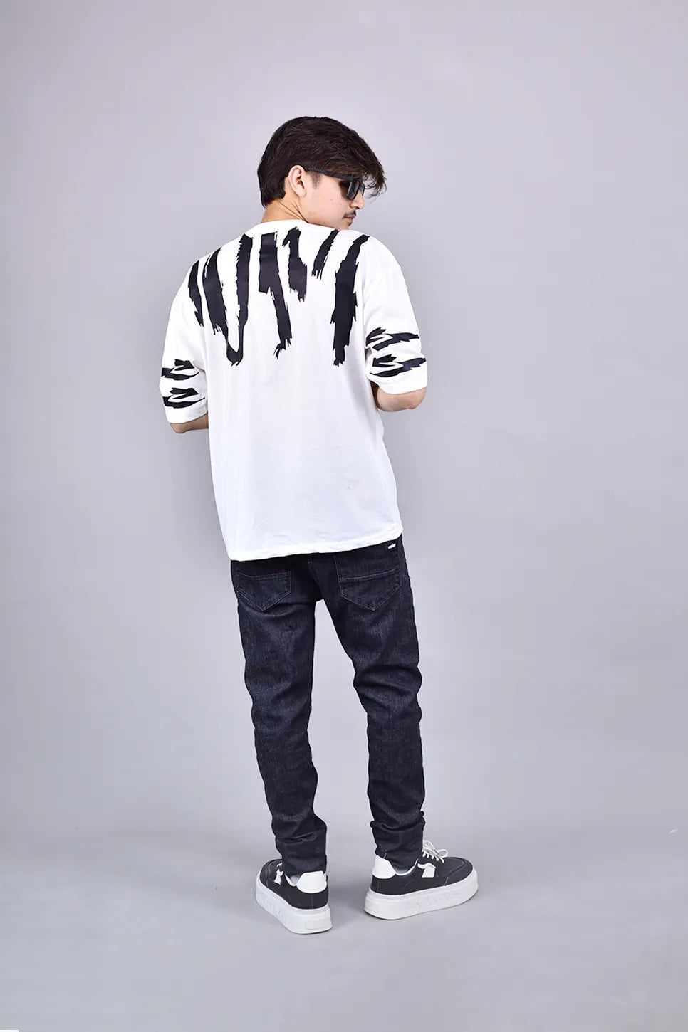 Realspace Brushstroke Oversized tees