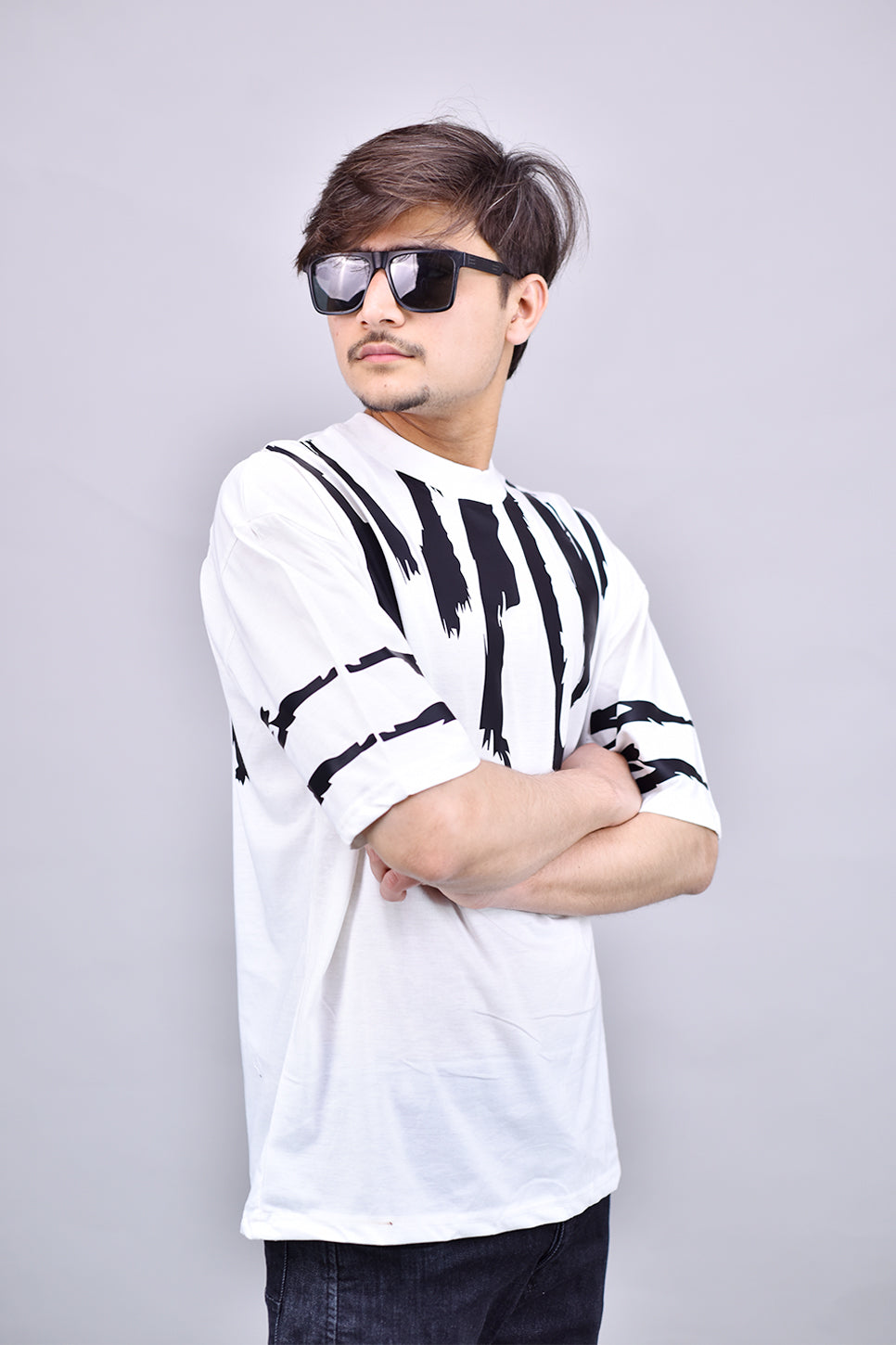 Realspace Brushstroke Oversized tees