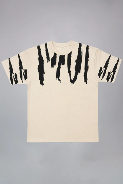 Realspace Brushstroke Oversized tees