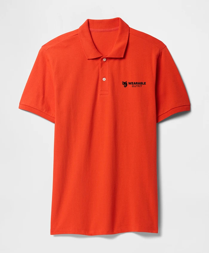 Regular Fit Polo T-Shirt - Red