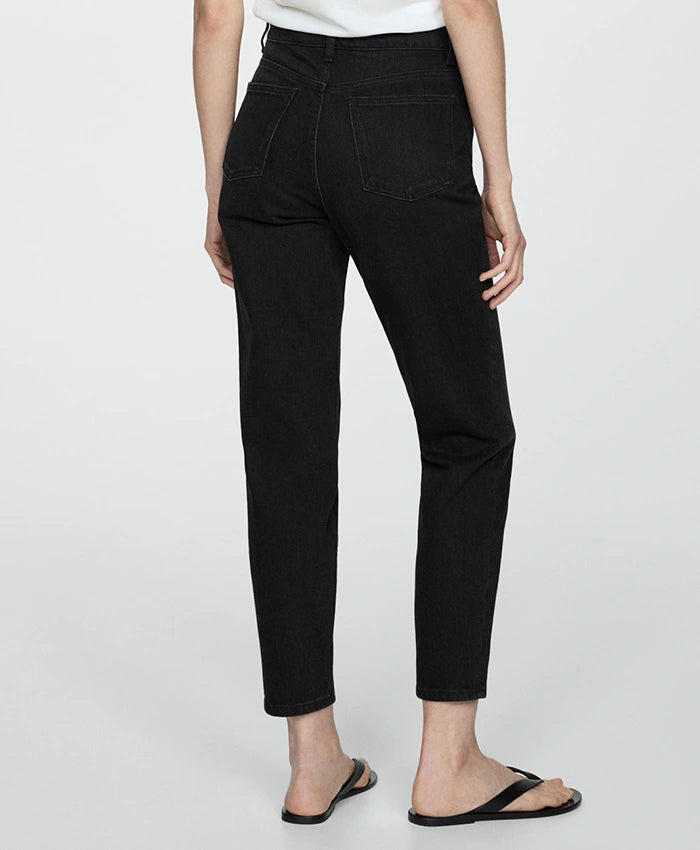 Relaxed Fit High-Rise Denim Jeans