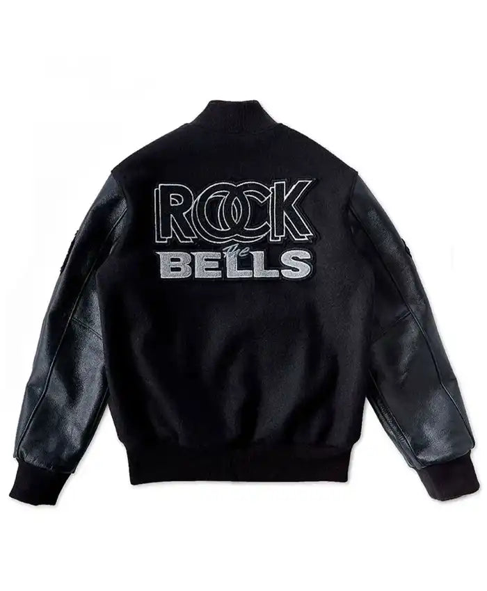 Rock The Bells LL Cool J Black Letterman Varsity Jacket