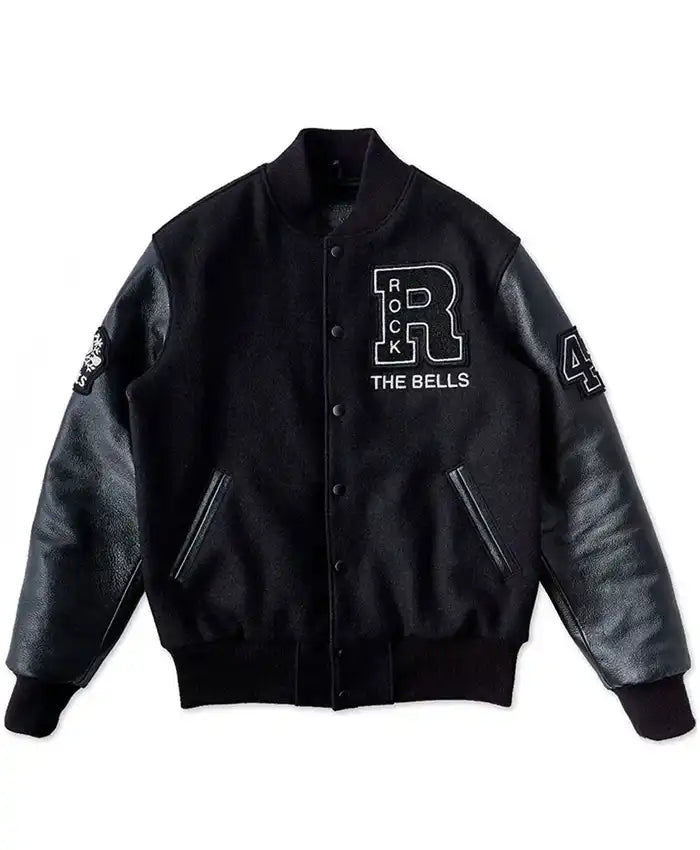 Rock The Bells LL Cool J Black Letterman Varsity Jacket