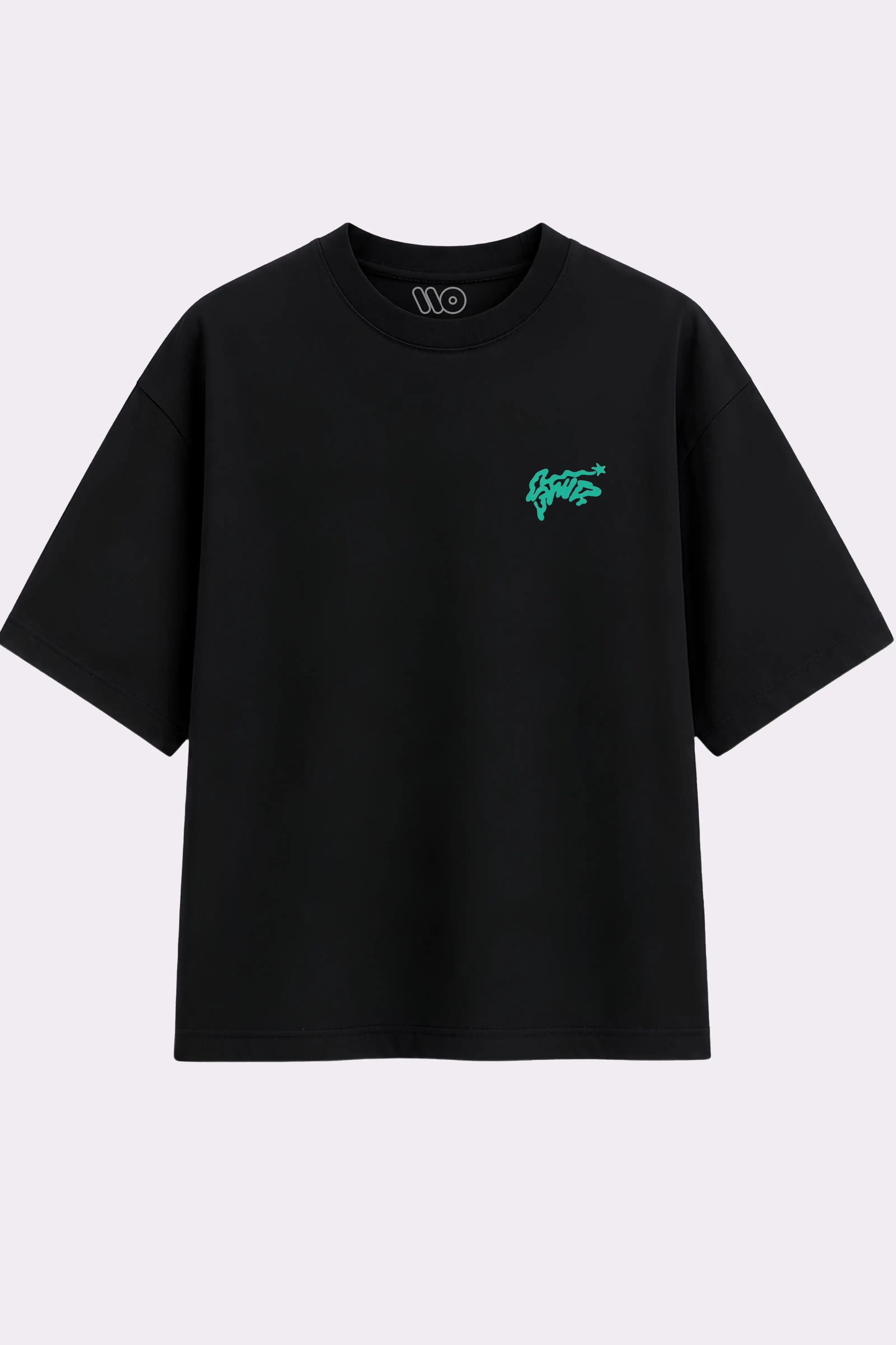 STWD Community Black Oversized T-Shirt