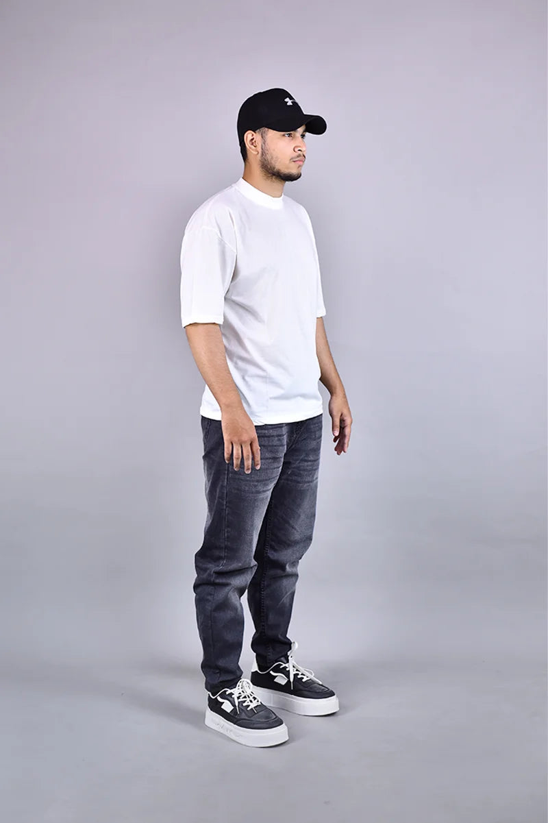 Safar Graphic White Tee