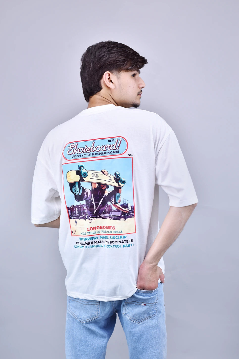 Skateboard Magazine Oversized T-Shirt