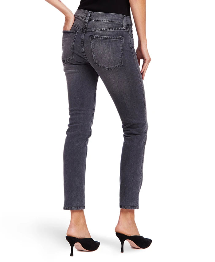 Skinny Leg Denim Jeans - Grey