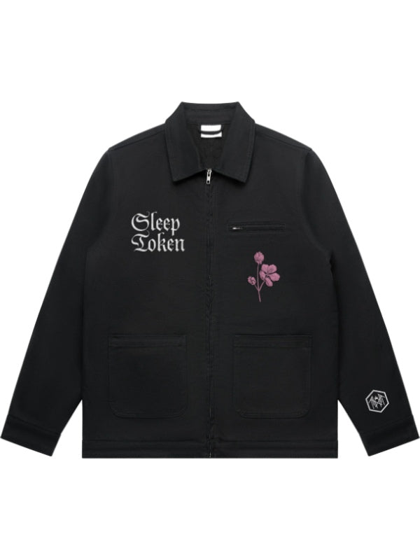 Sleep Token EIA Black Canvas Jacket