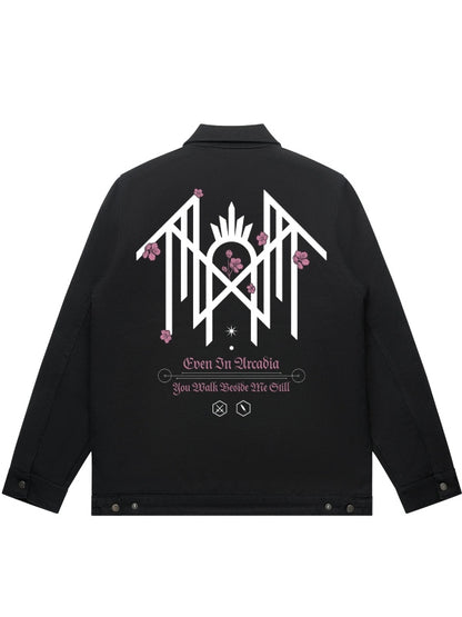 Sleep Token EIA Black Canvas Jacket