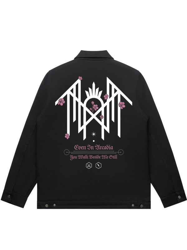 Sleep Token EIA Black Canvas Jacket