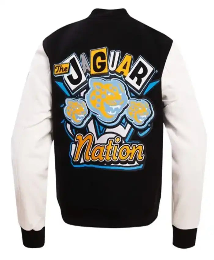 Southern University Homecoming Black Wool Varsity Jacket
