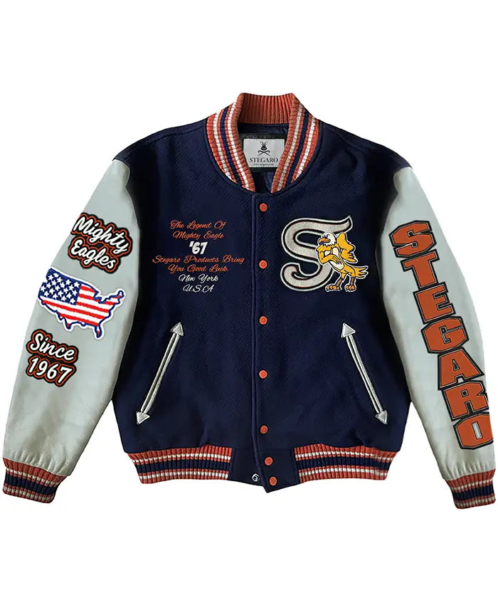 Stegaro Mighty Eagle Varsity Jacket