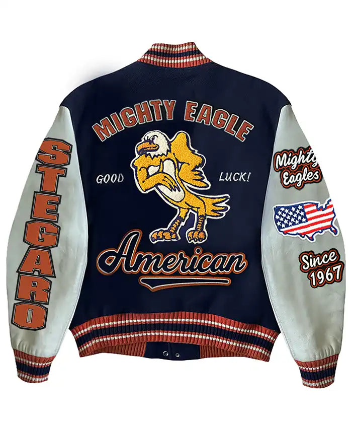 Stegaro Mighty Eagle Varsity Jacket