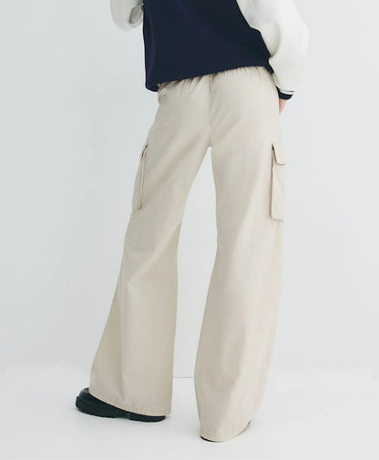 Straight-Leg Cotton Cargo Pant