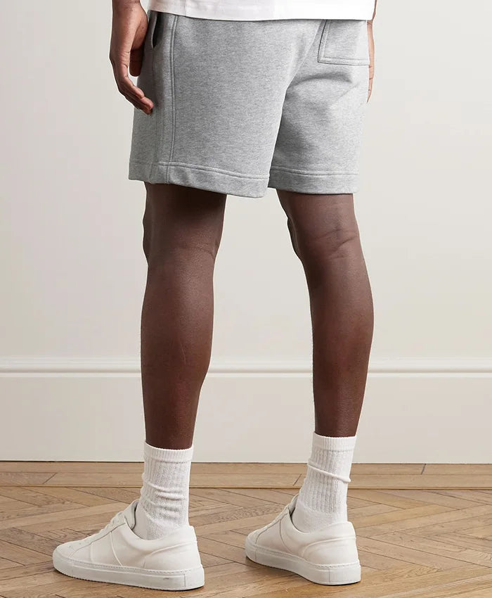 Straight Leg Cotton Shorts