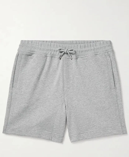 Straight Leg Cotton Shorts