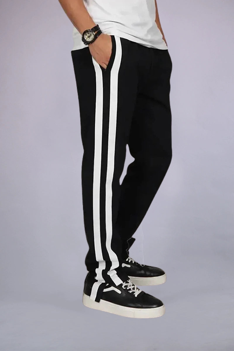 Striped Style Jogger Trousers