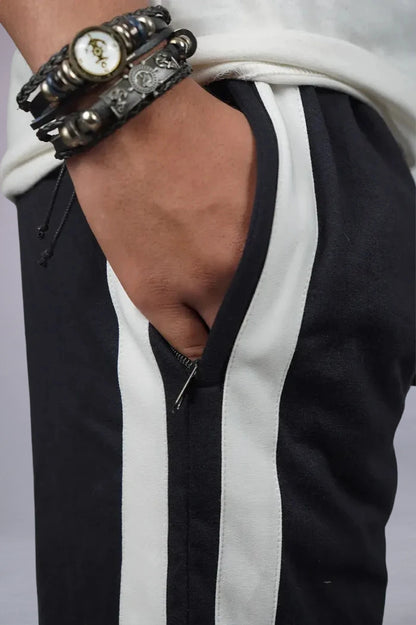 Striped Style Jogger Trousers