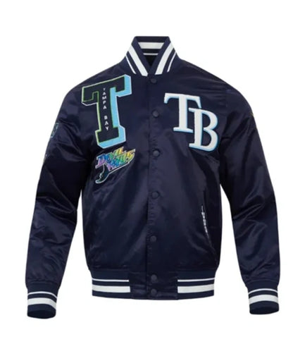 Tampa Bay Rays Mashup Classic Varsity Jacket