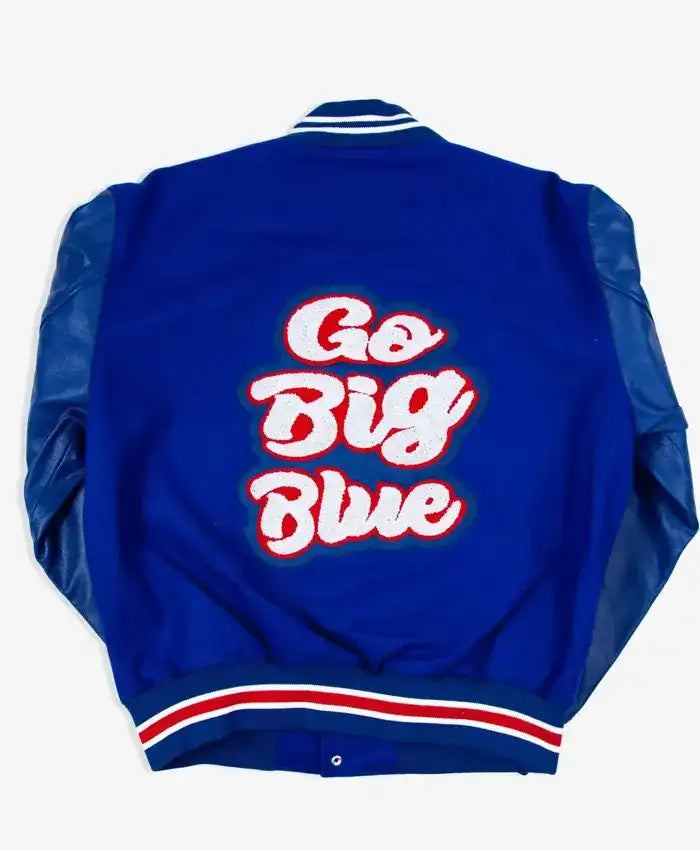 Tennessee State Motto 3.0 Royal Blue Varsity Jacket