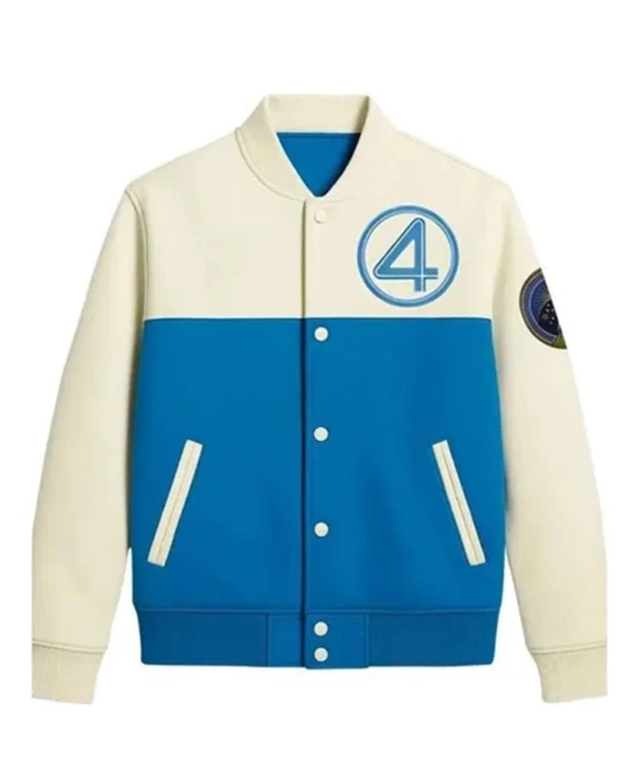 The Fantastic Four First Steps Varsity Jacket