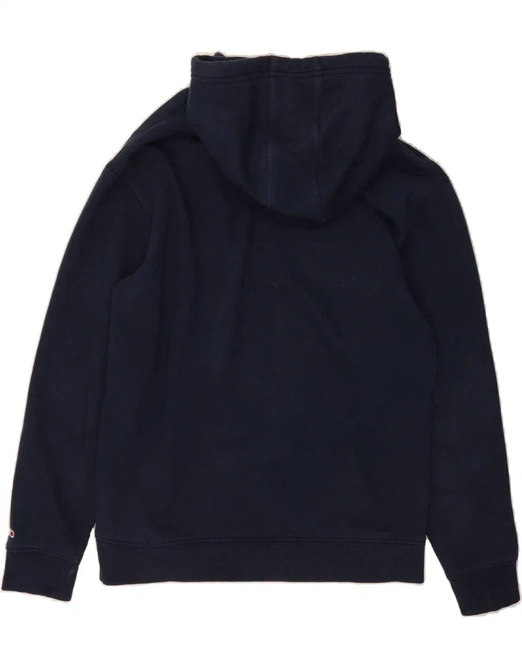 Tommy Hilfiger Mens Fit Graphic Blue Hoodie