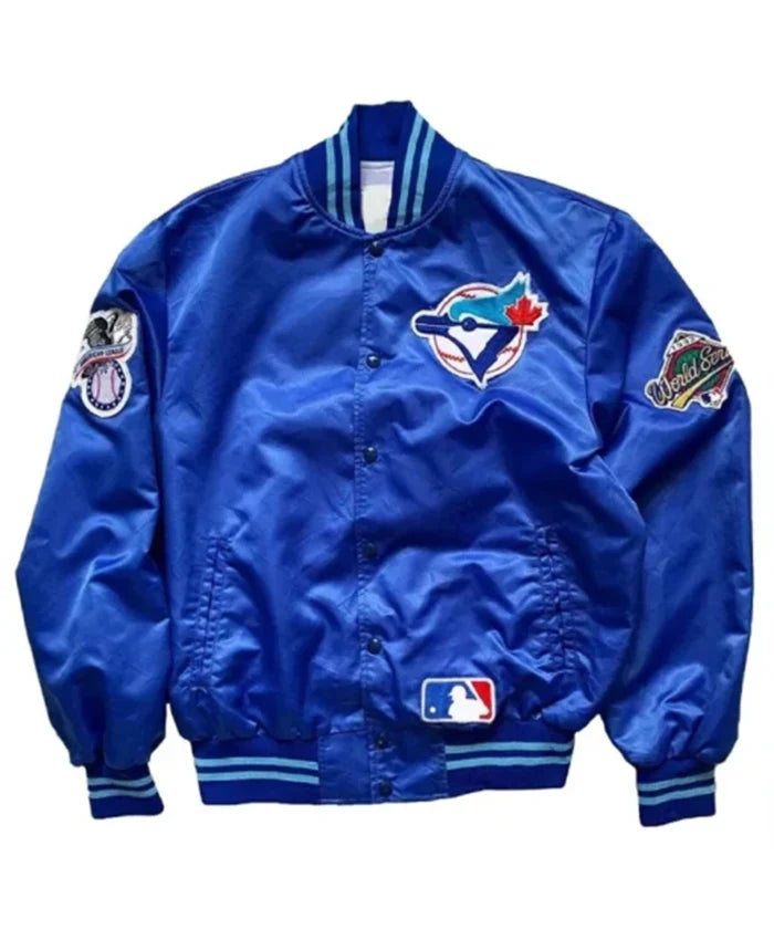 Toronto Blue Jays 90’s Blue Varsity Jacket