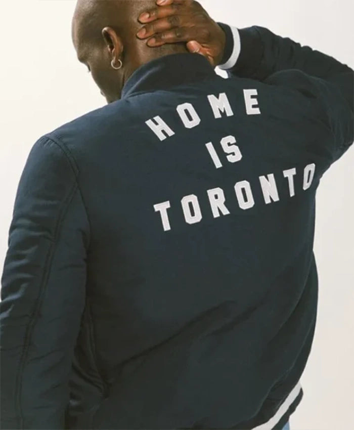 Toronto Blue Jays Home Is Varsity Jacket