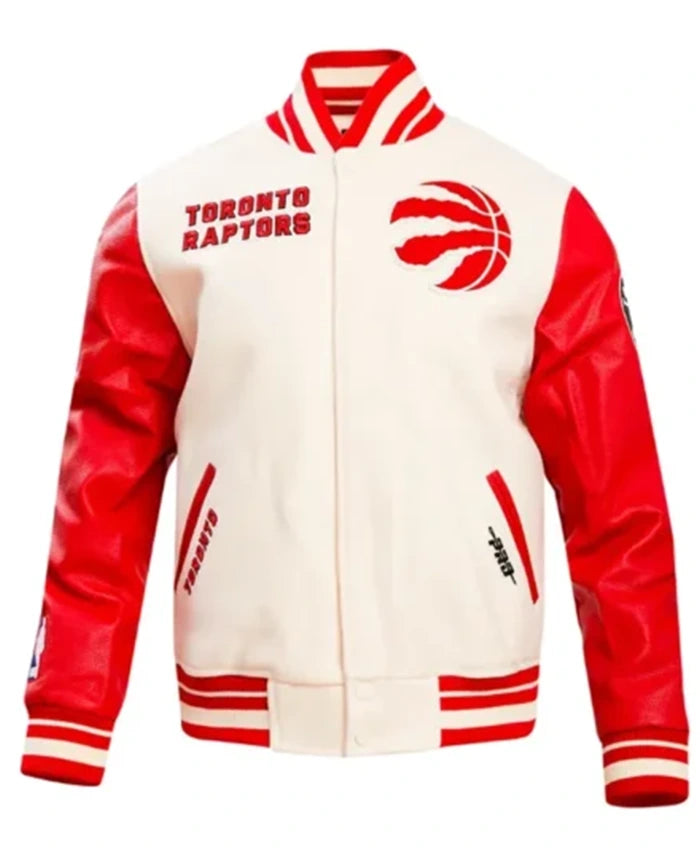 Toronto Raptors Retro Classic Rib Varsity Jacket