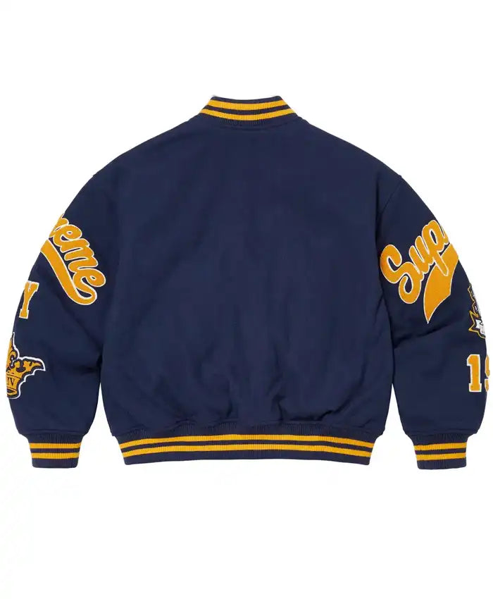 Veritas Blue Varsity Jacket