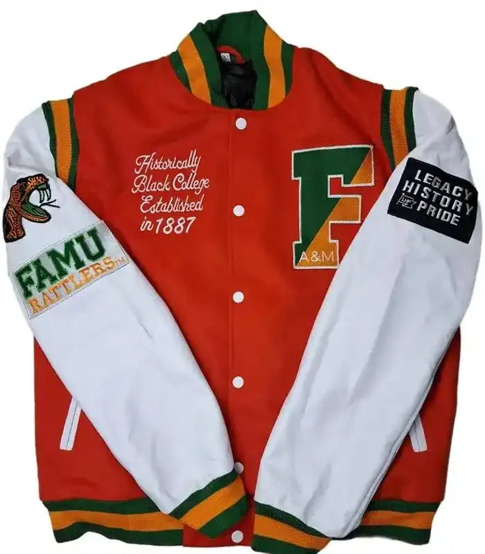 Vintage Florida A&M Letterman Varsity Jacket