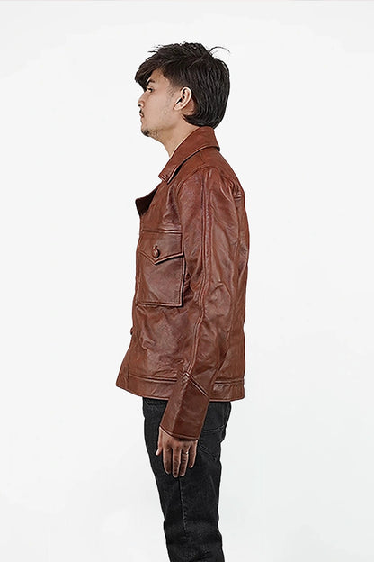 Brown Leather Jacket