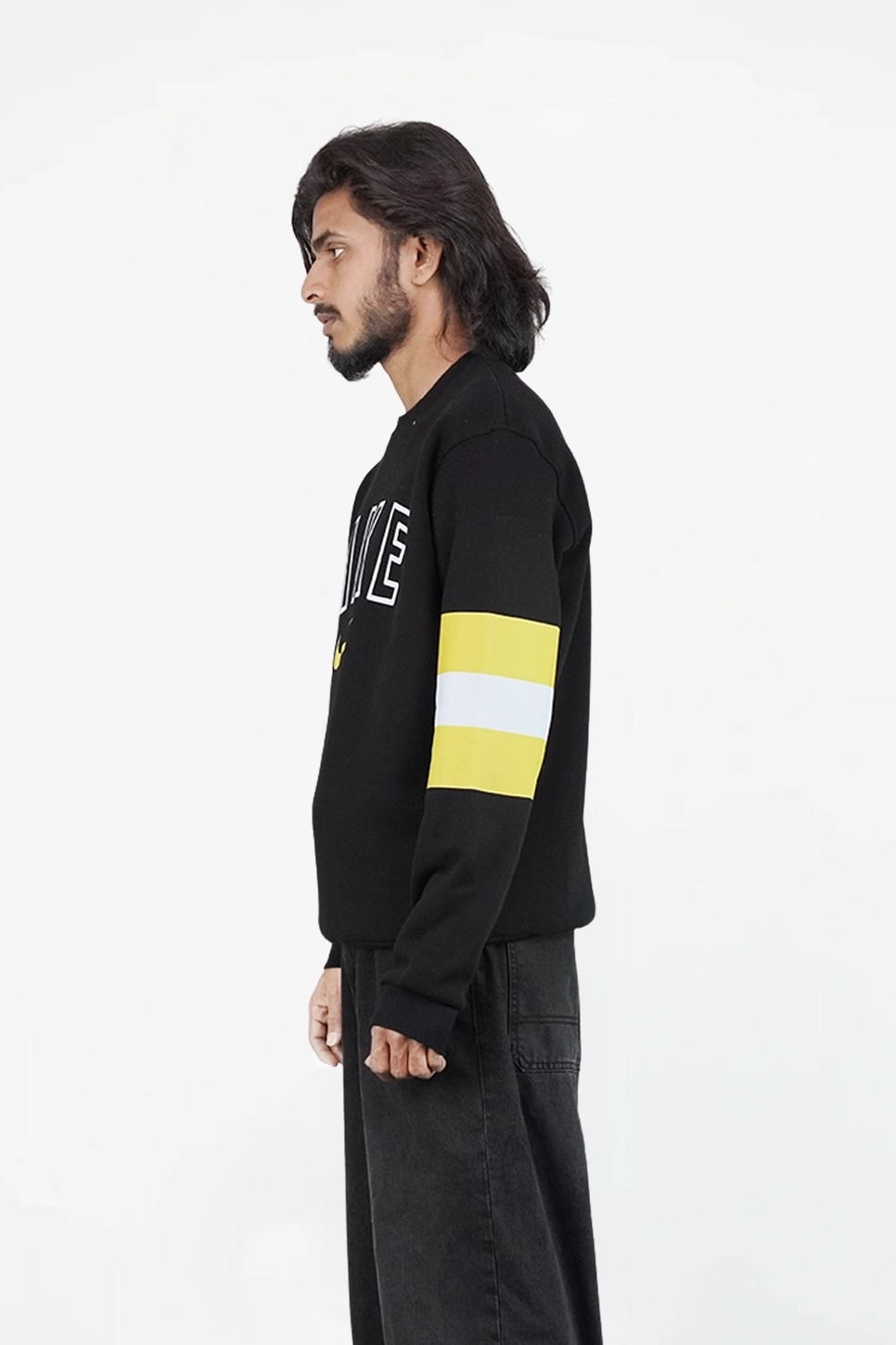 Striped Nick Sweatshirt