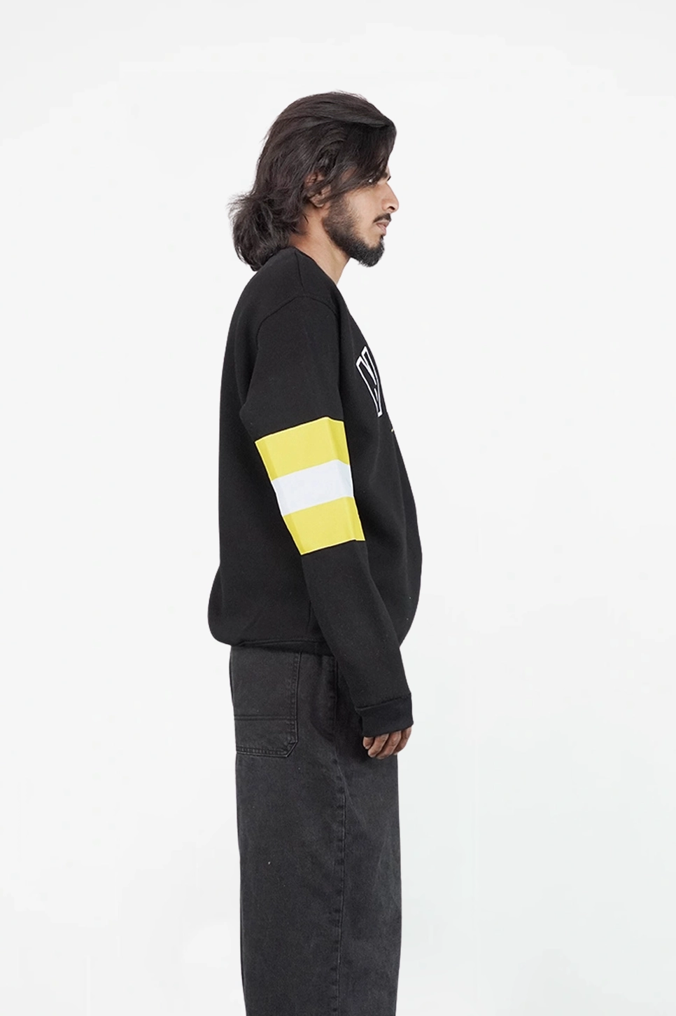 Striped Nick Sweatshirt