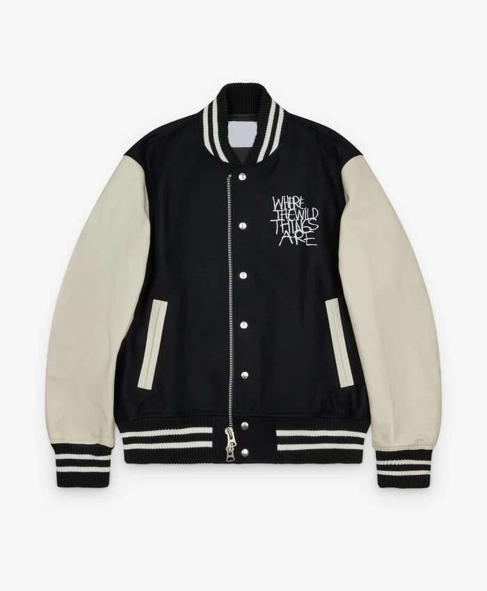 Where The Wild Things Are Varsity Jacket