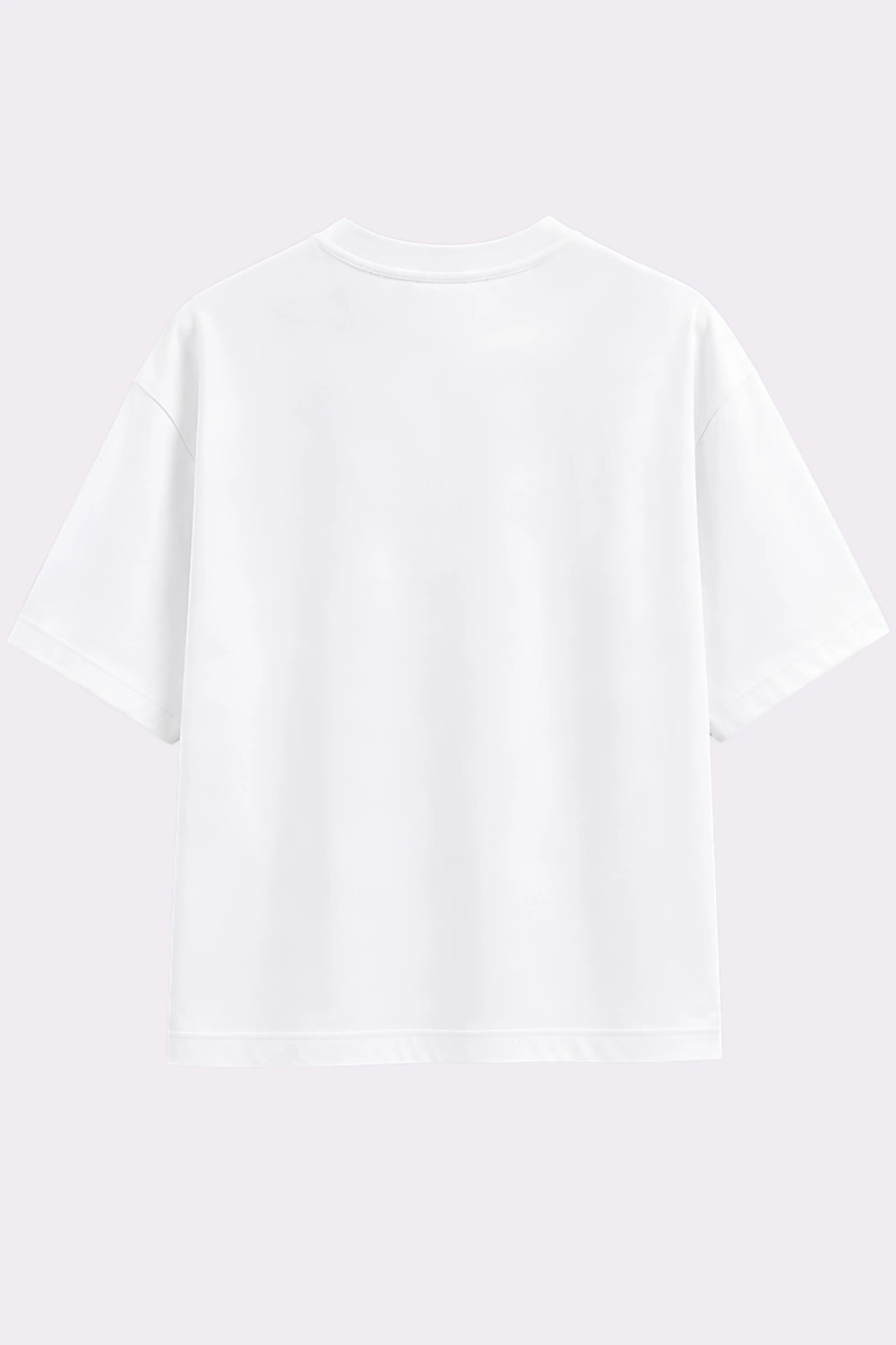 White Plain Crew Neck T-Shirt