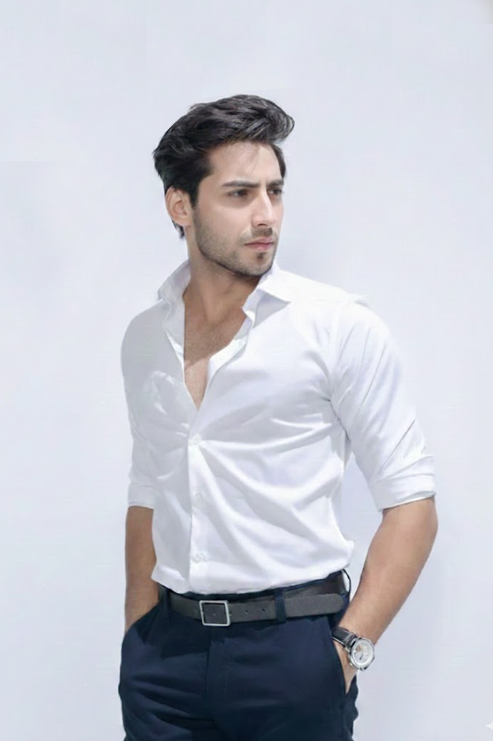 Pure White Shirt (Modern Fit)