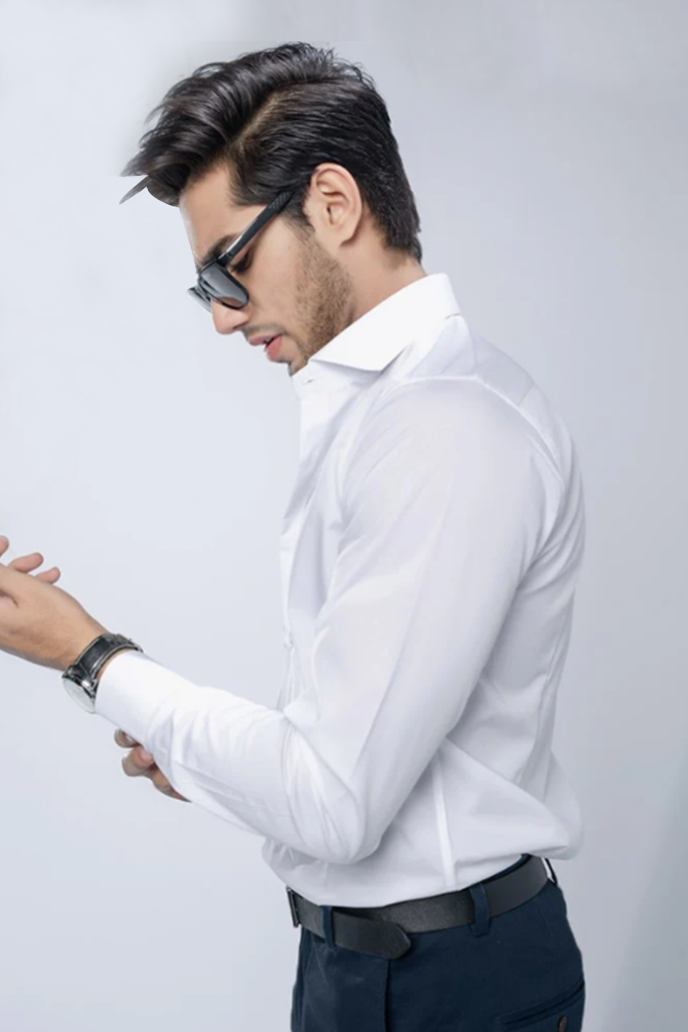 Pure White Shirt (Modern Fit)
