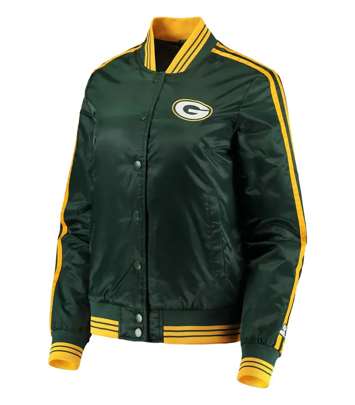 Winford Green Bay Packers Full-Snap Varsity Jacket