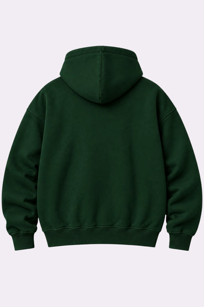 Worldwide Studio Connection Green Zip-Up Hoodie