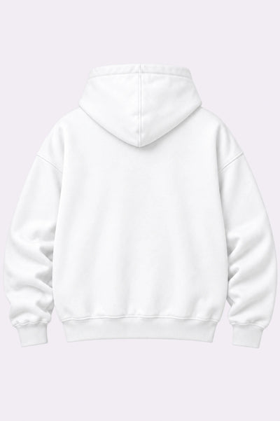 Worldwide Studio White Zip-Up Hoodie