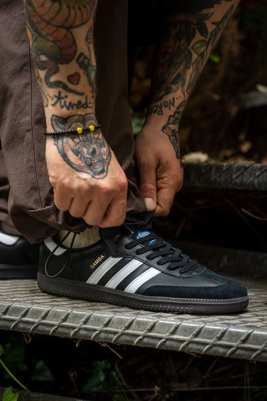 Samba Black Casual Sneakers