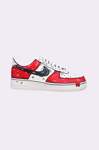 Custom AF1 Cartoon Drip Sneakers