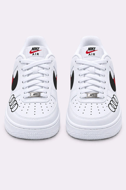 Audi RS Hand-Painted AF1 Sneakers