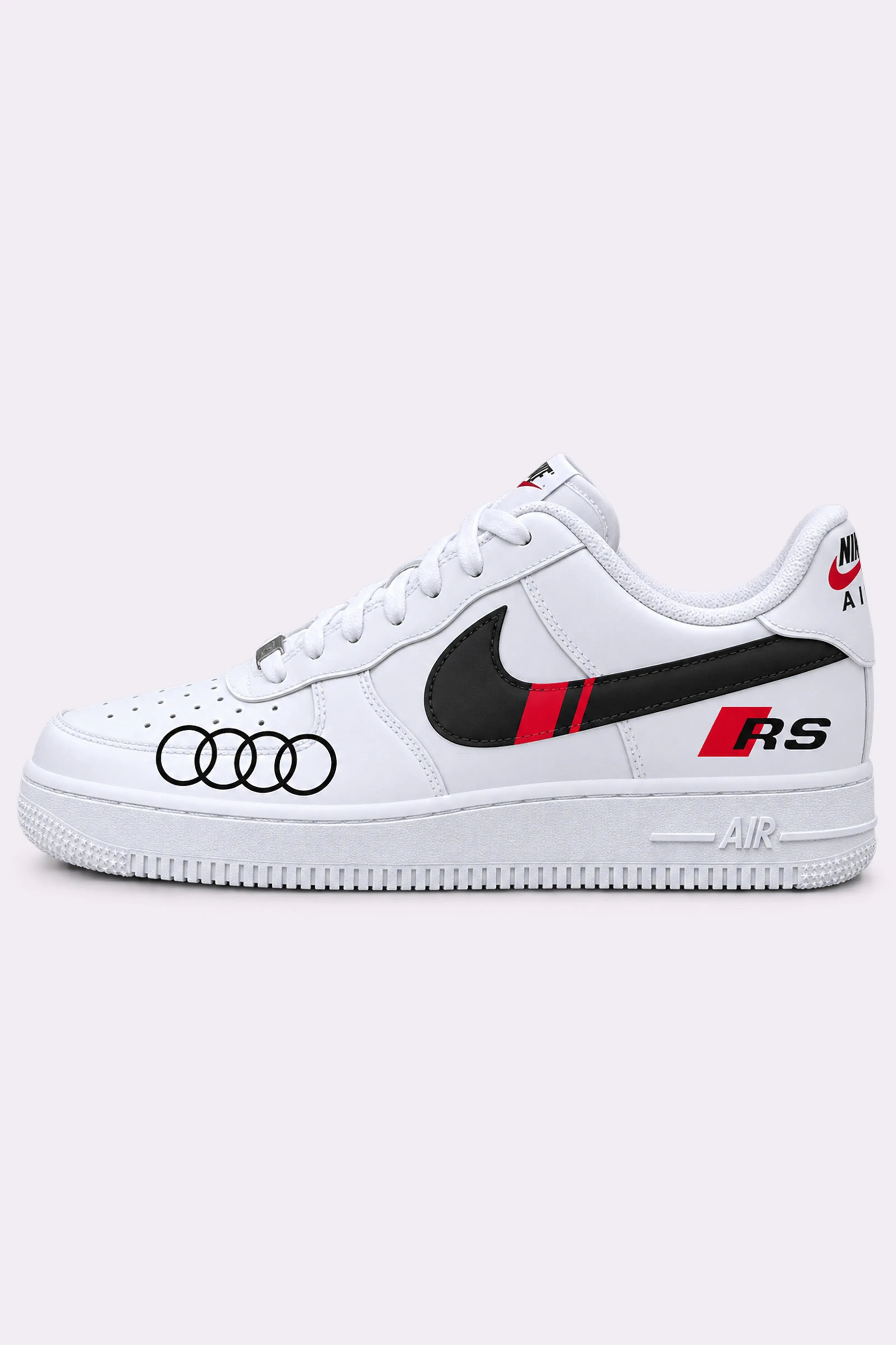 Audi RS Hand-Painted AF1 Sneakers