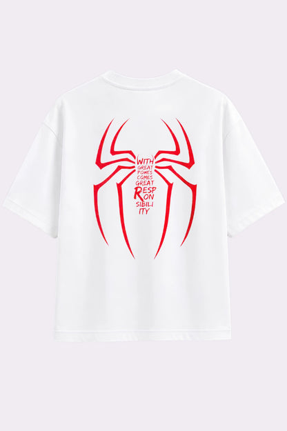 Marvel Spider Man Drop Shoulder T-Shirt