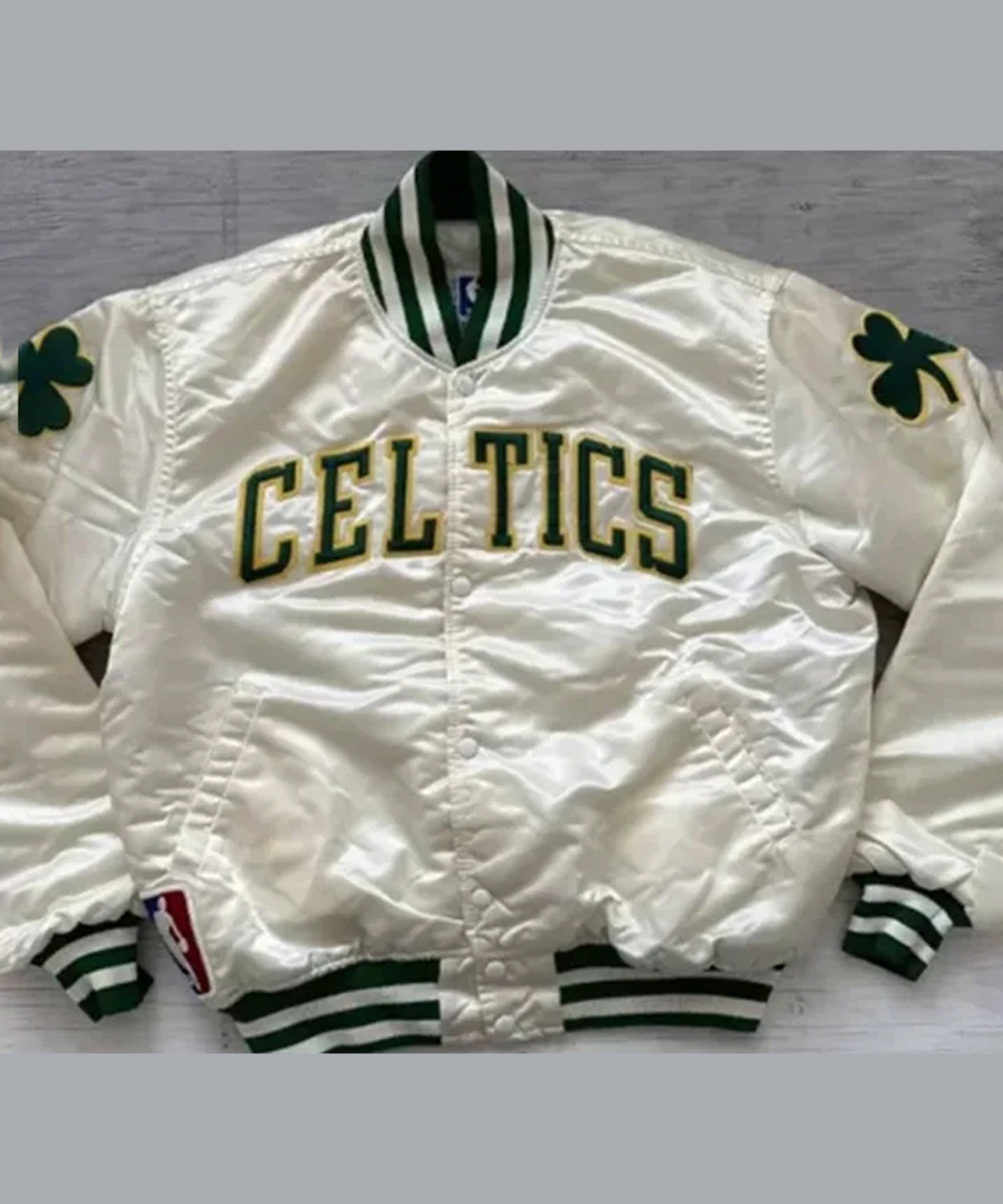 90s Boston Celtics Vintage Varsity Jacket