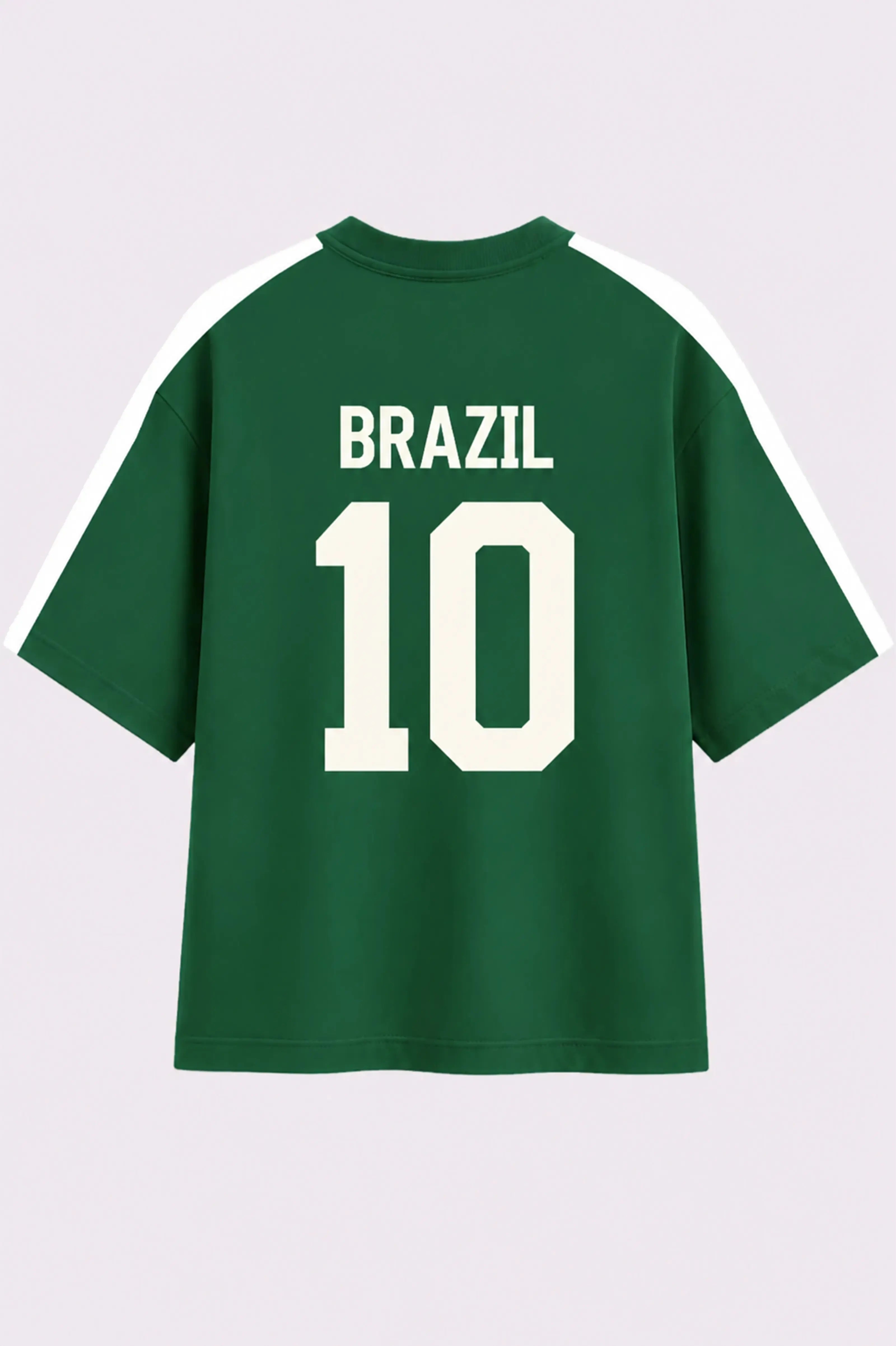 BRAZIL 10 Graphic Football T-Shirt