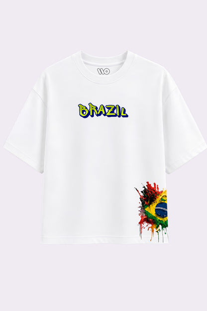 Brazil The Last Dance White T-Shirt