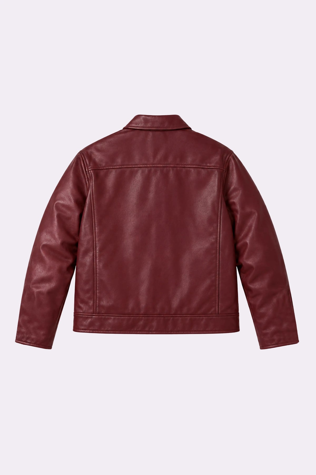 Fireman Clasp Burgundy Jacket